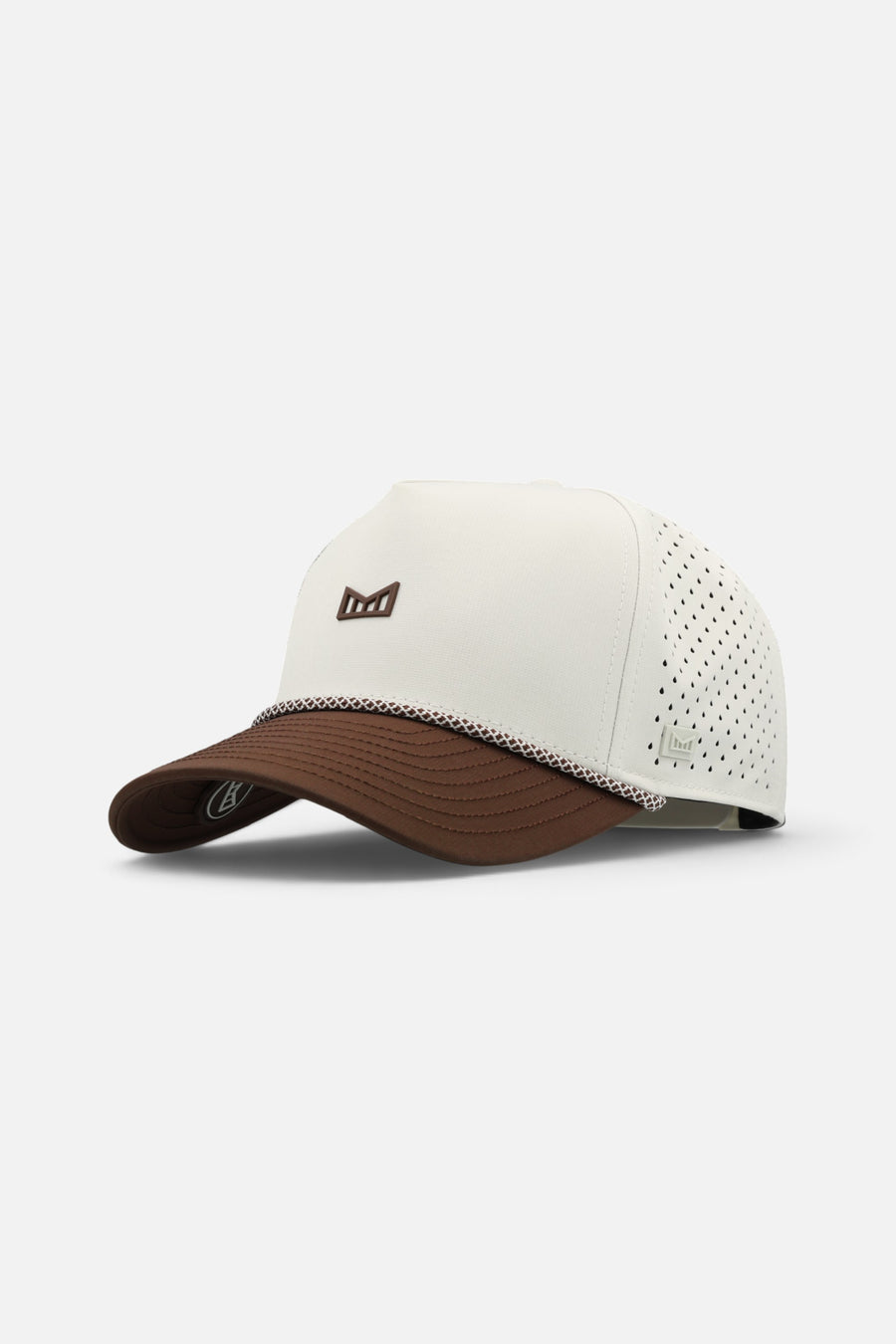 Melin Odysea Rope Bulls Icon Hydro Hat in Frosted Birch – front view