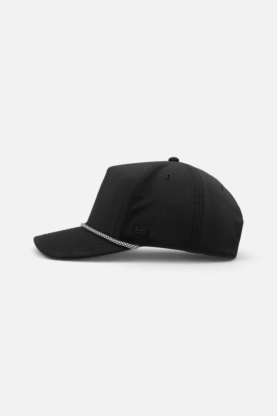 Melin Odysea Rope Links Hydro Hat in Black – side view