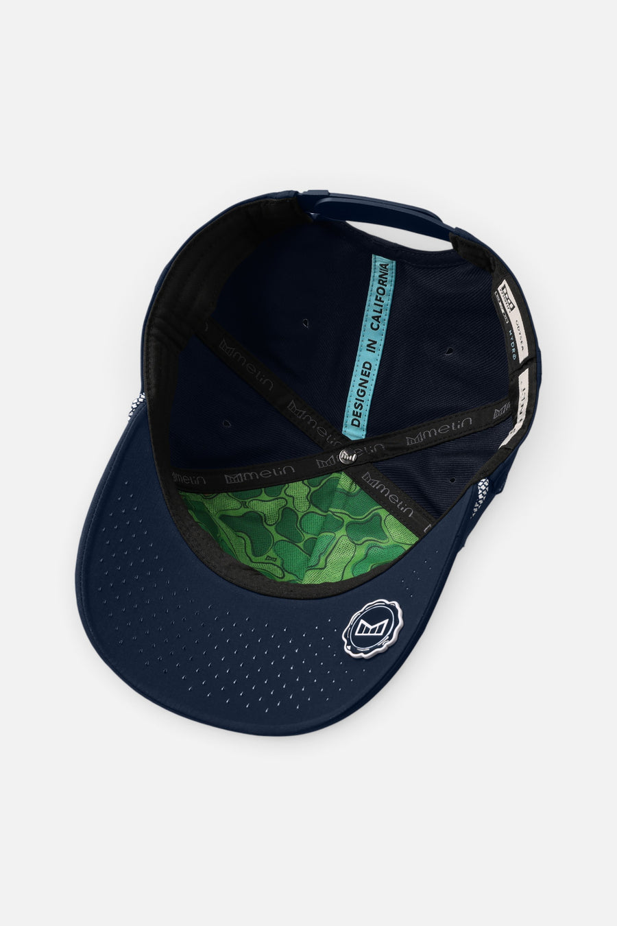 Melin Odysea Rope Links Hydro Hat in Navy – detail