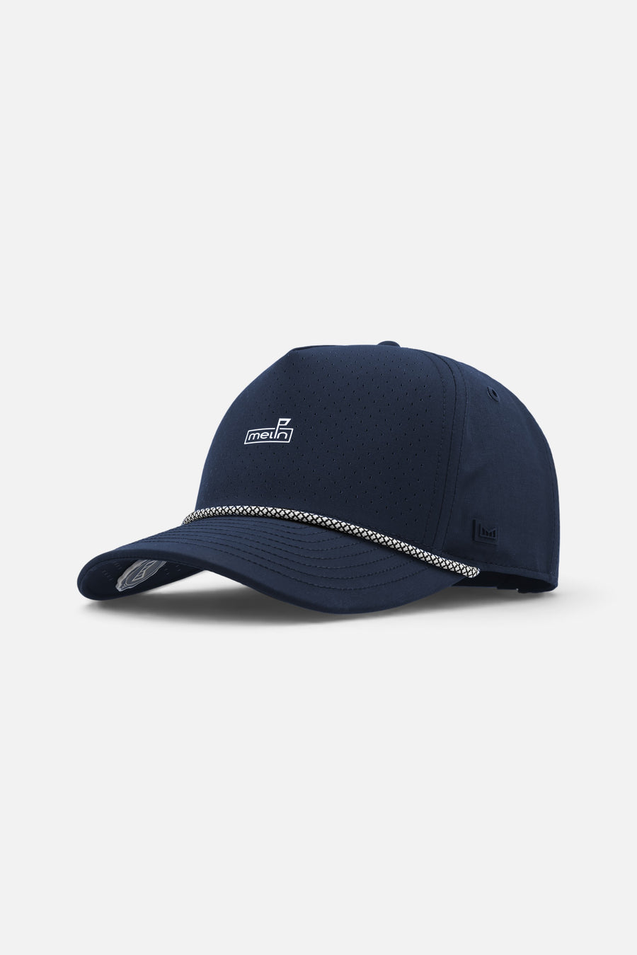 Melin Odysea Rope Links Hydro Hat in Navy – front view
