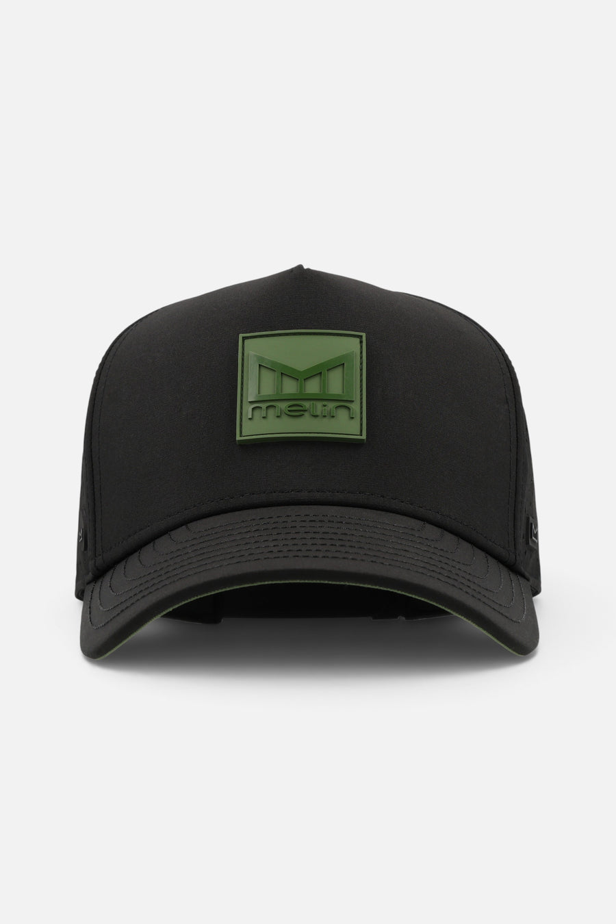 Melin Odysea Stacked Hydro Hat in Black Forest – back view