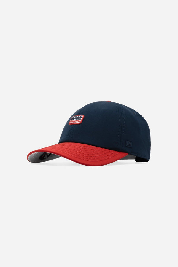 Melin The Legend Americana Hydro Hat in White / Red / Navy