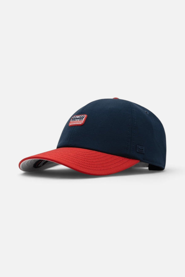 Melin The Legend Americana Hydro Hat in White / Red / Navy