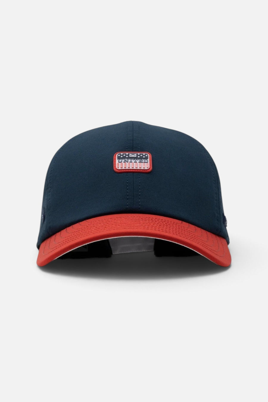 Melin The Legend Americana Hydro Hat in White / Red / Navy – front view