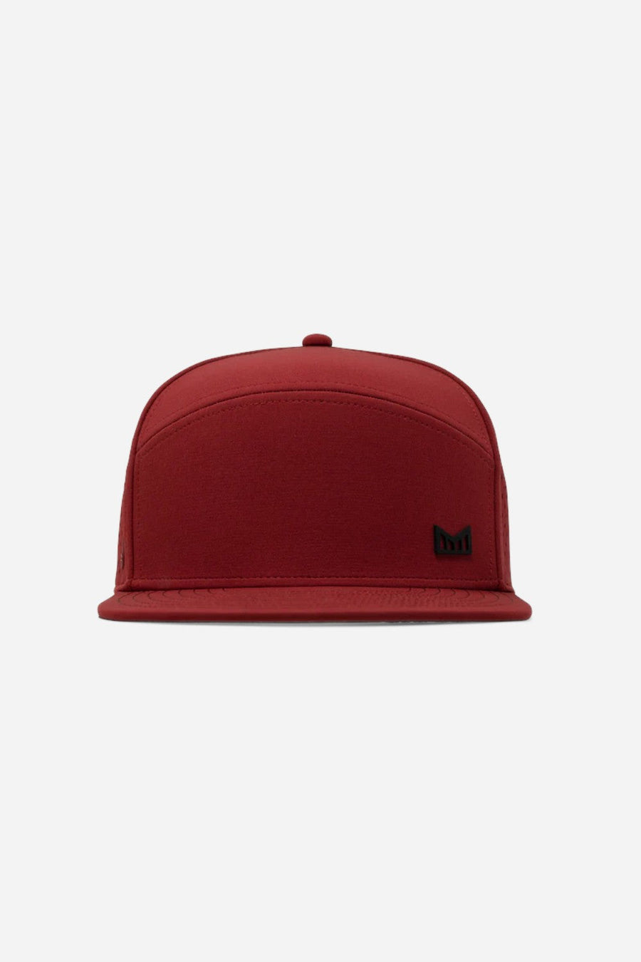 Melin Trenches Icon Hydro Snapback Hat in Red – back view
