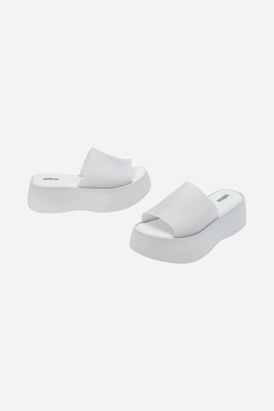 Melissa Becky Slide Platform Grey – side view