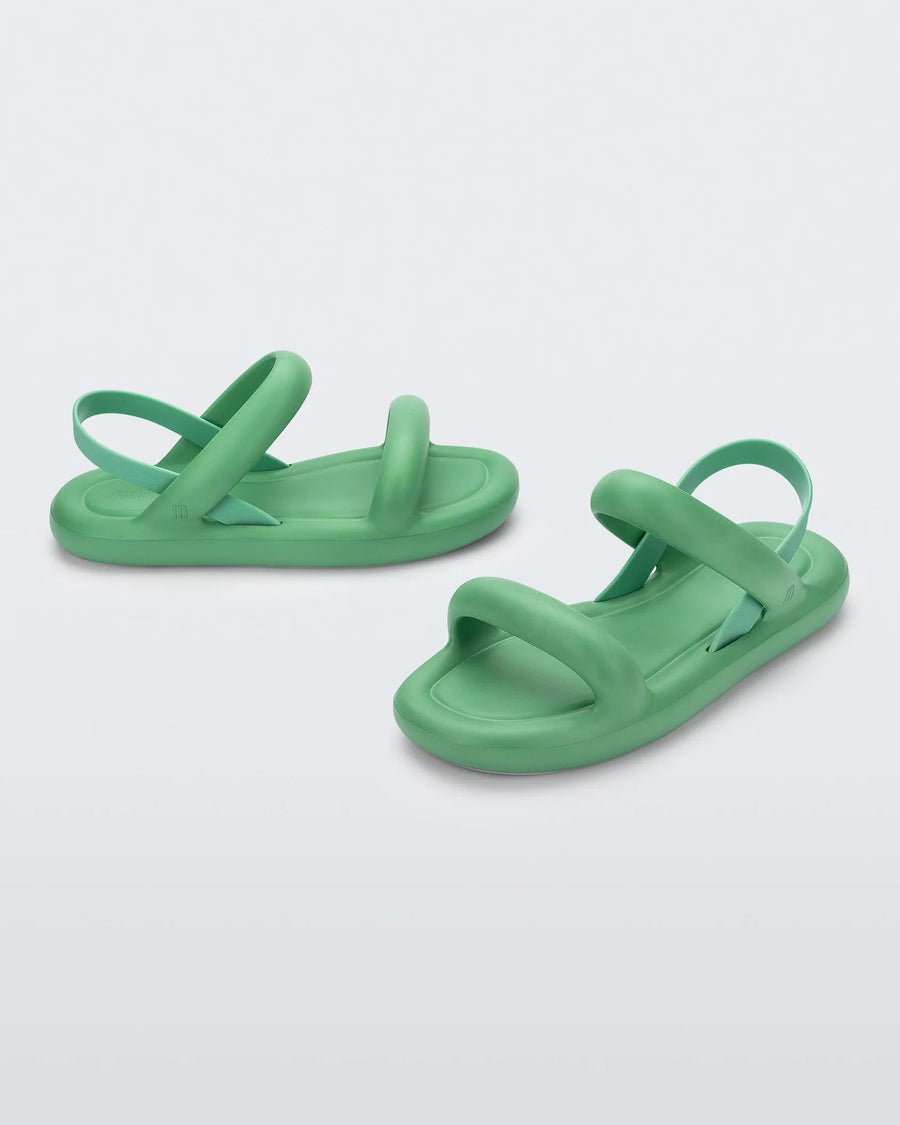 Melissa Free Bloom Sandal in Green – back view