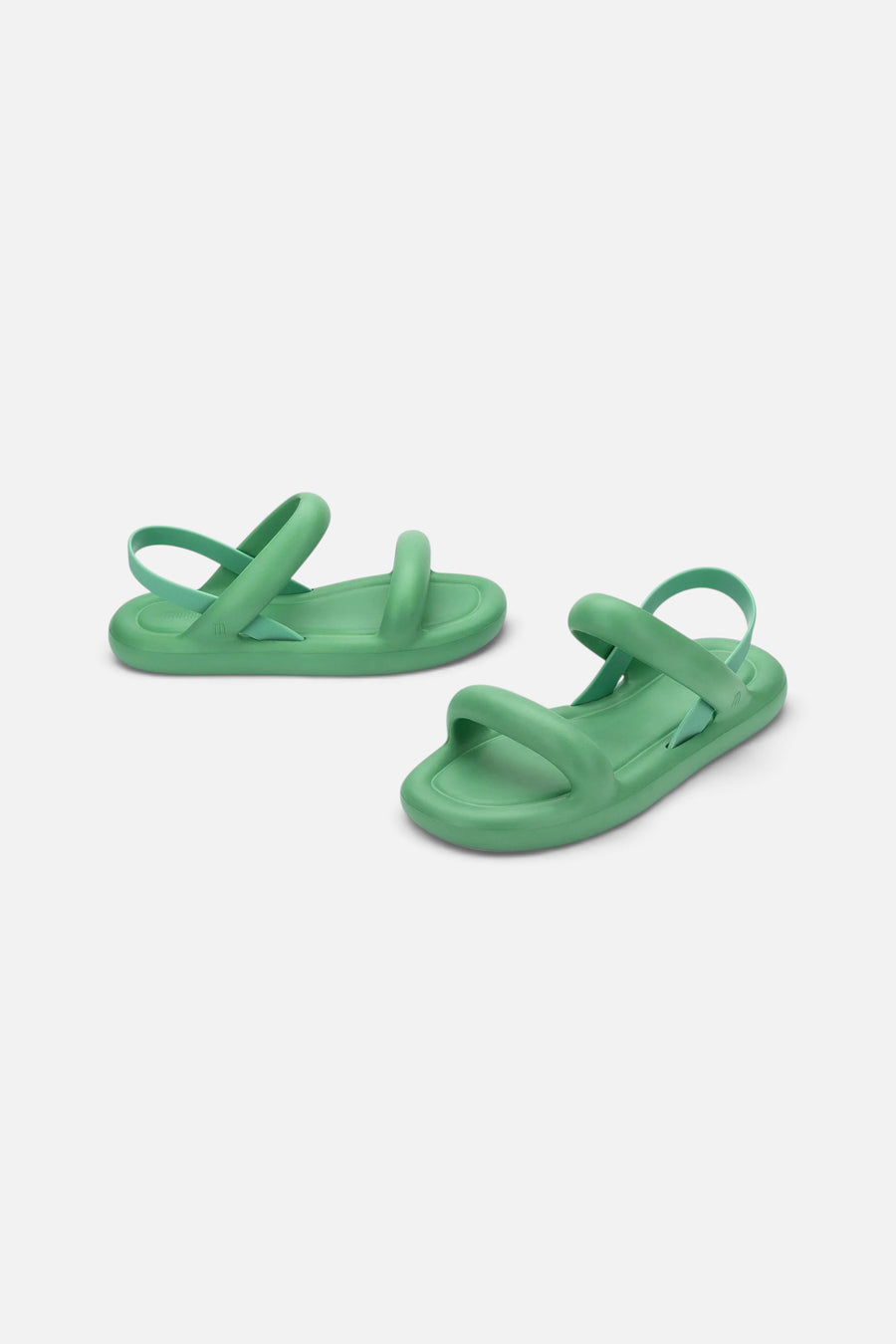 Melissa Free Bloom Sandal in Green – back view