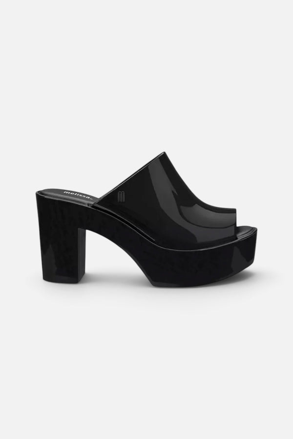 Melissa Platform Mule In Black