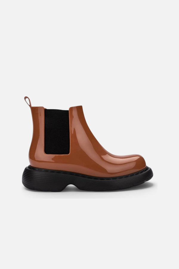 Melissa Step Boot in Brown/Black