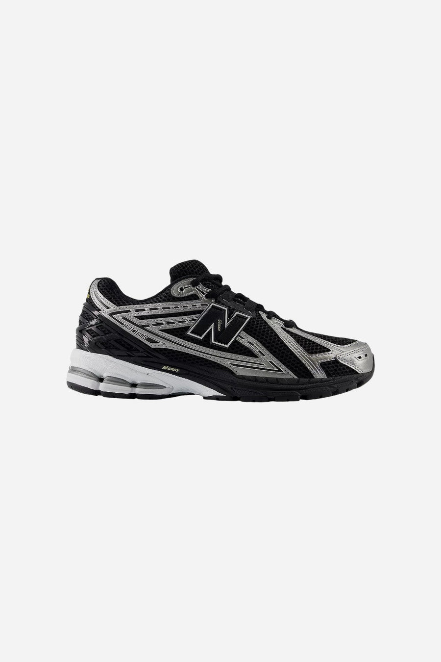 Men's New Balance 1906R in Black, Silver and Gold Metallic – front view