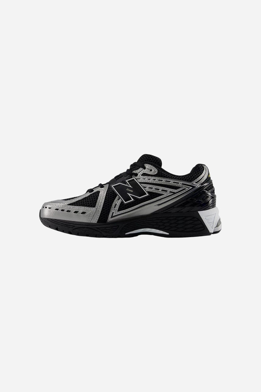 Men's New Balance 1906R in Black, Silver and Gold Metallic – side view