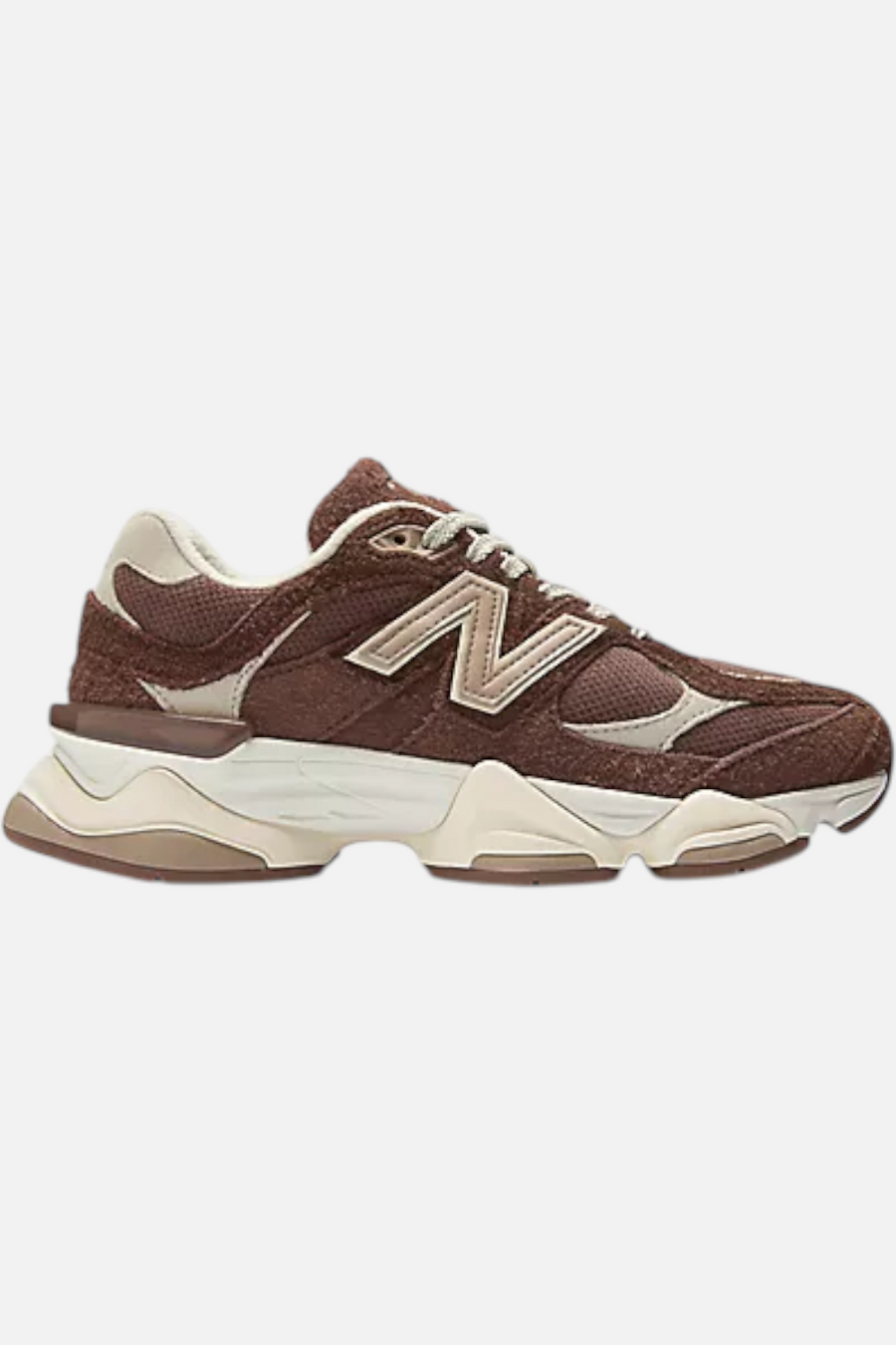Men's New Balance 9060 in Rich Oak – side view