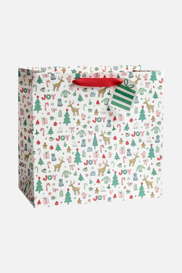 Merry Motif Gift Bag - Large