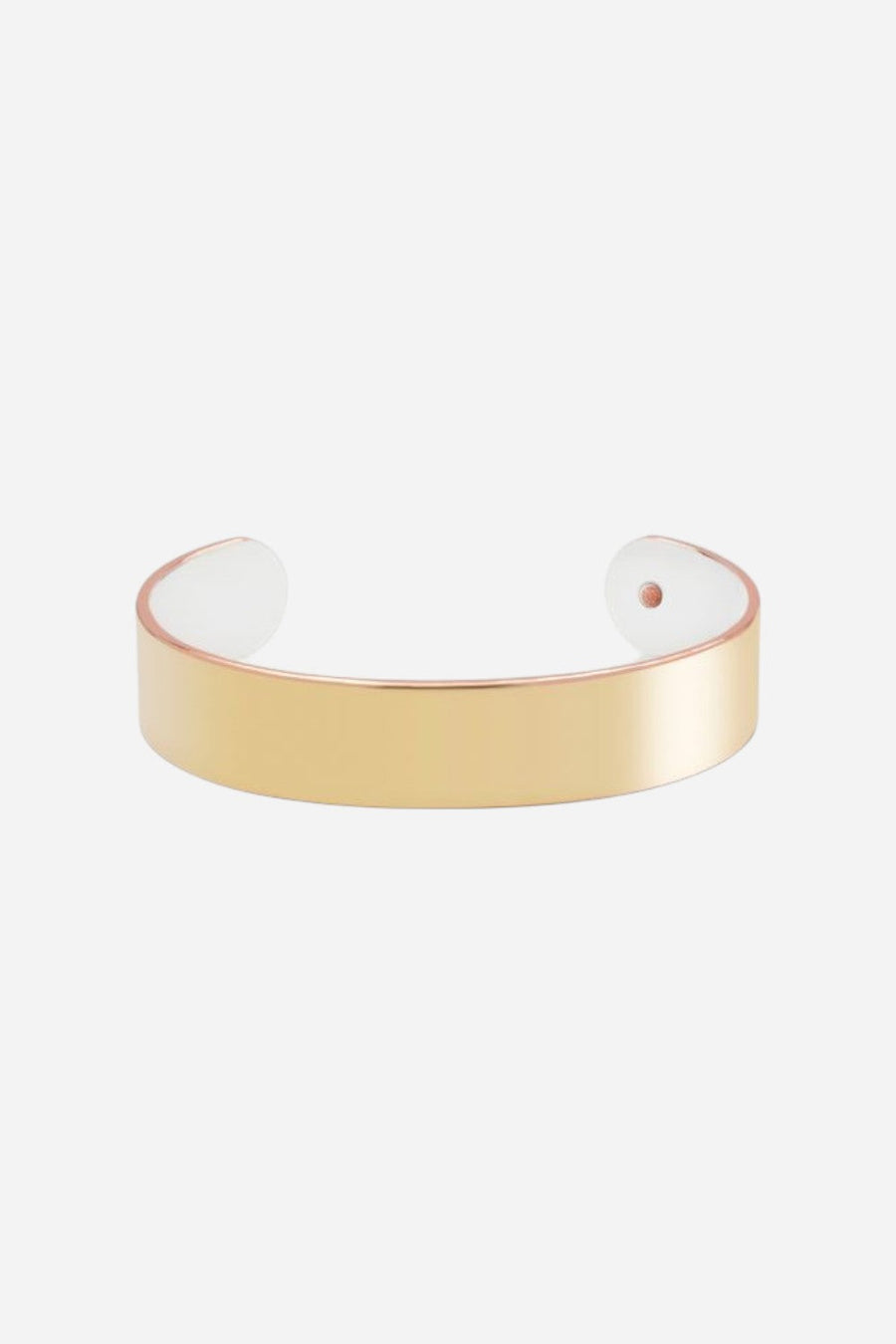 Metal Alchemist Signature Classic Bonded Cuff - Gold Bold - S/M – front view