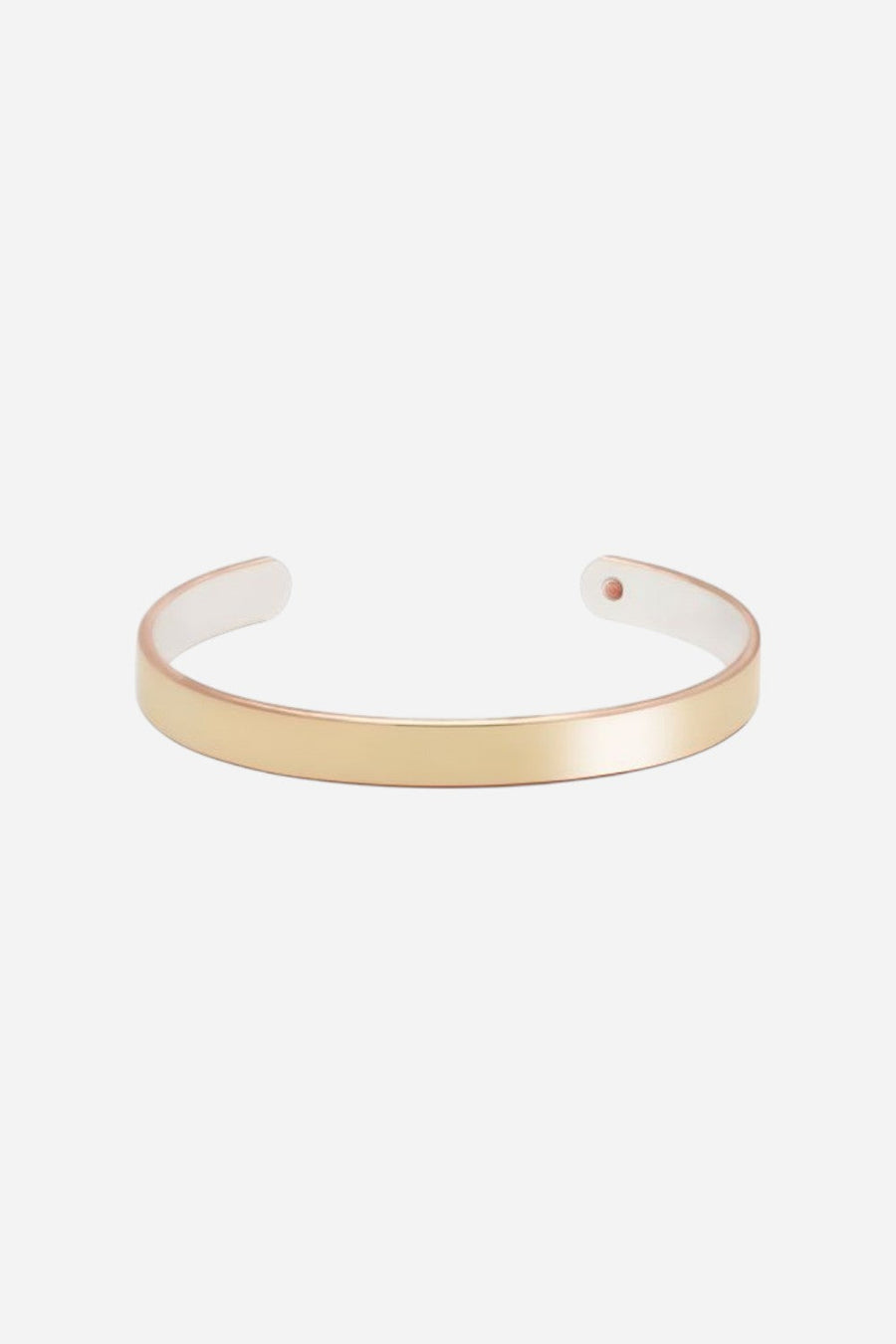 Metal Alchemist Signature Classic Bonded Cuff - Gold Thin - S/M – front view