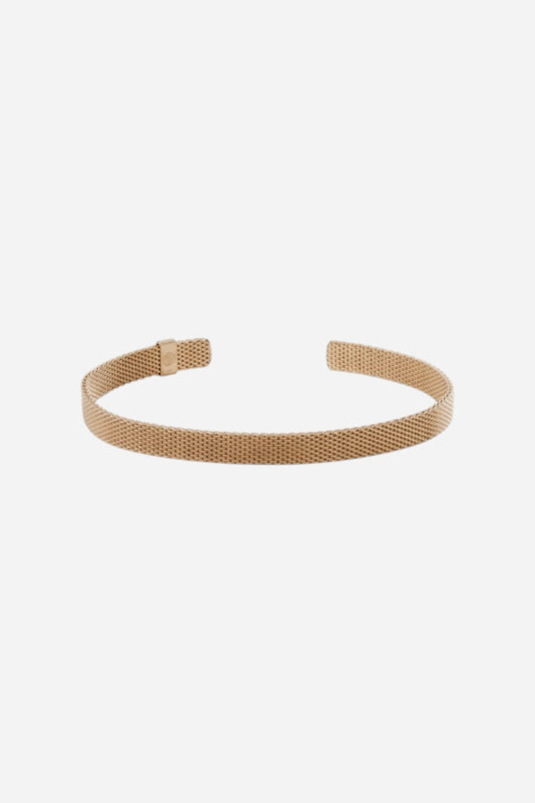 Metal Alchemist Woven Armor Cuff - Chocolate Metal 6 MM