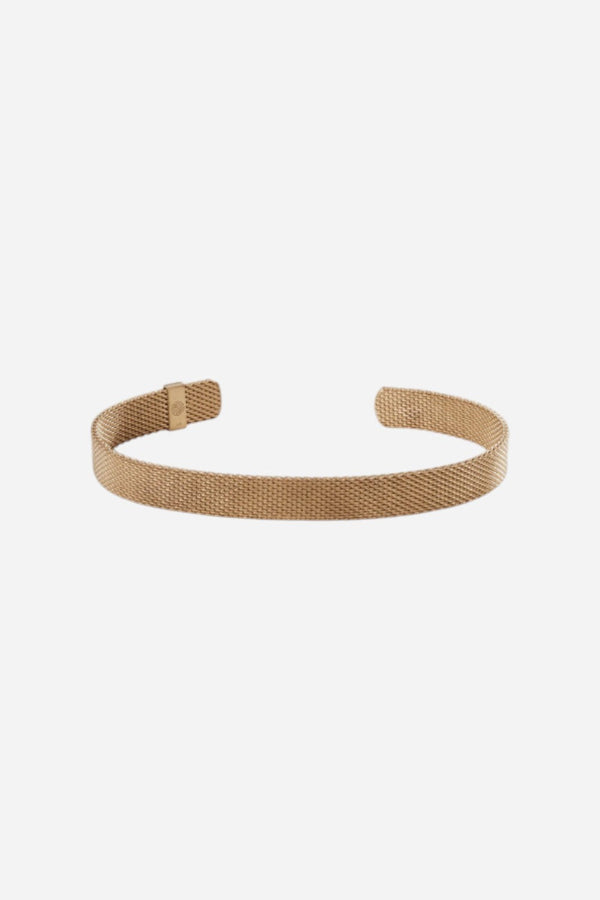 Metal Alchemist Woven Armor Cuff - Chocolate Metal 8 MM