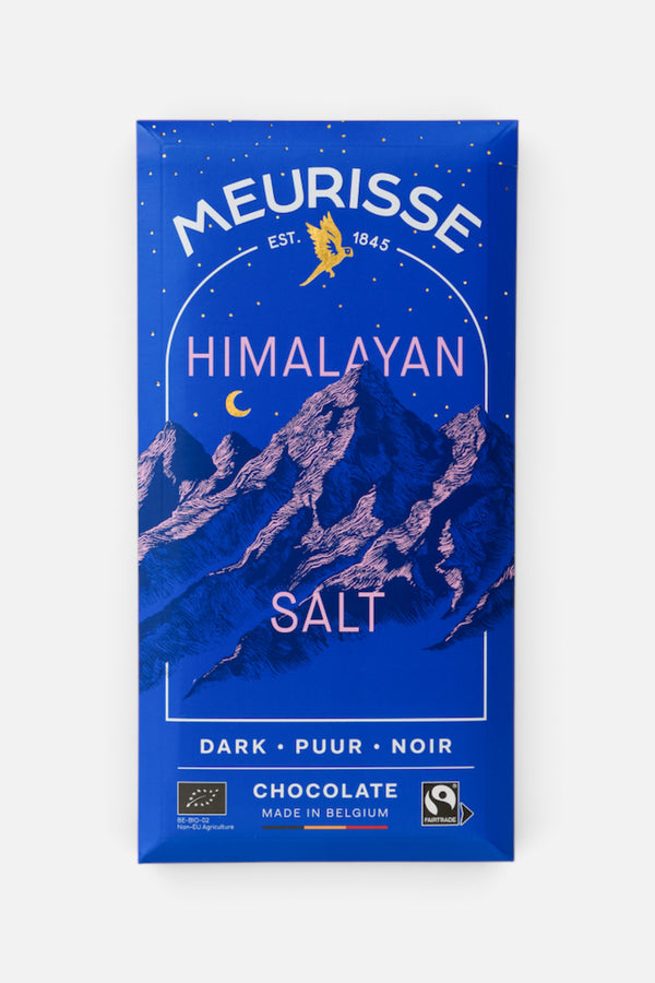 Meurisse Dark 73% Chocolate with Himalayan Salt