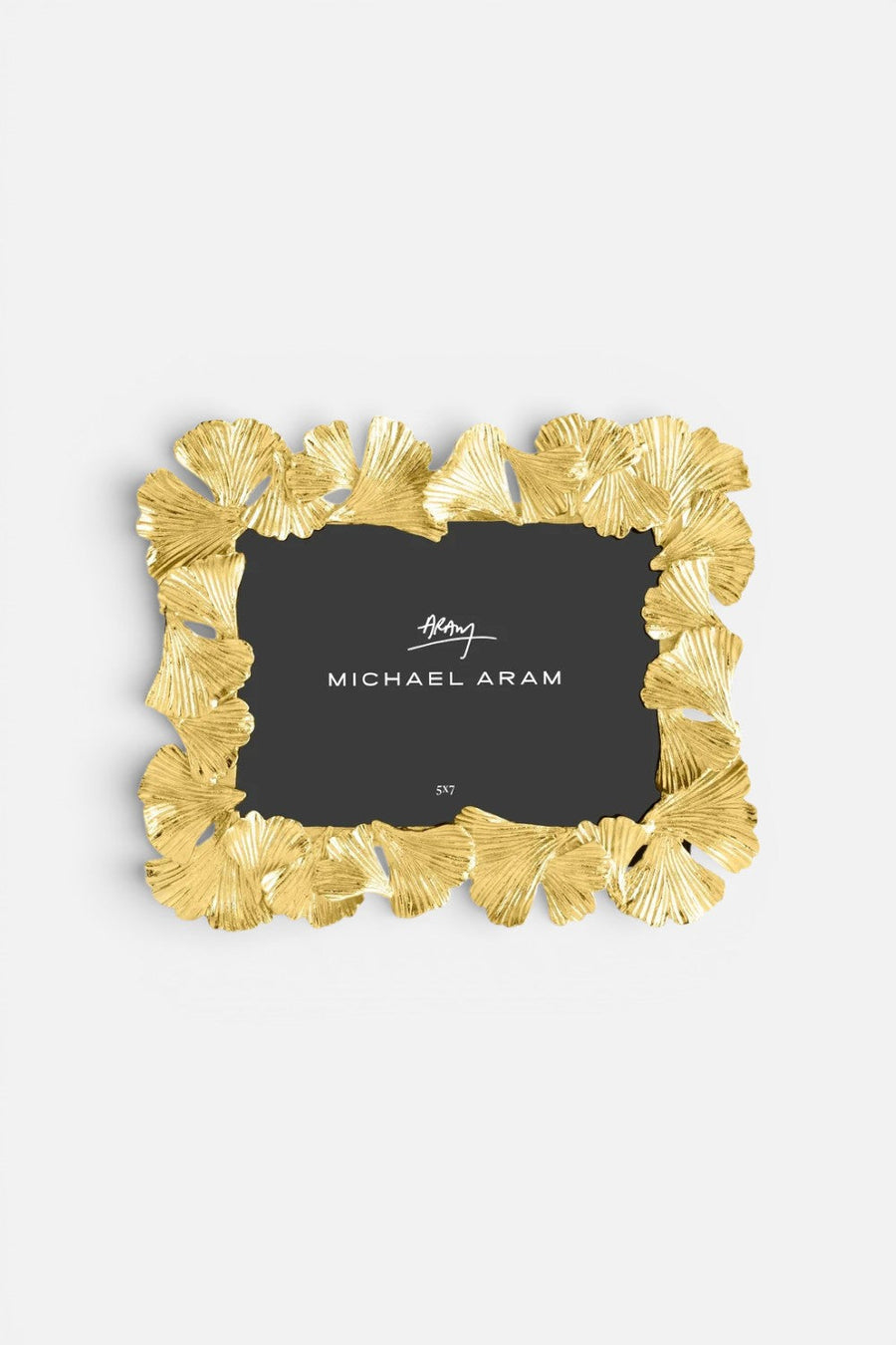Michael Aram 5X7 Golden Gingko Frame – back view