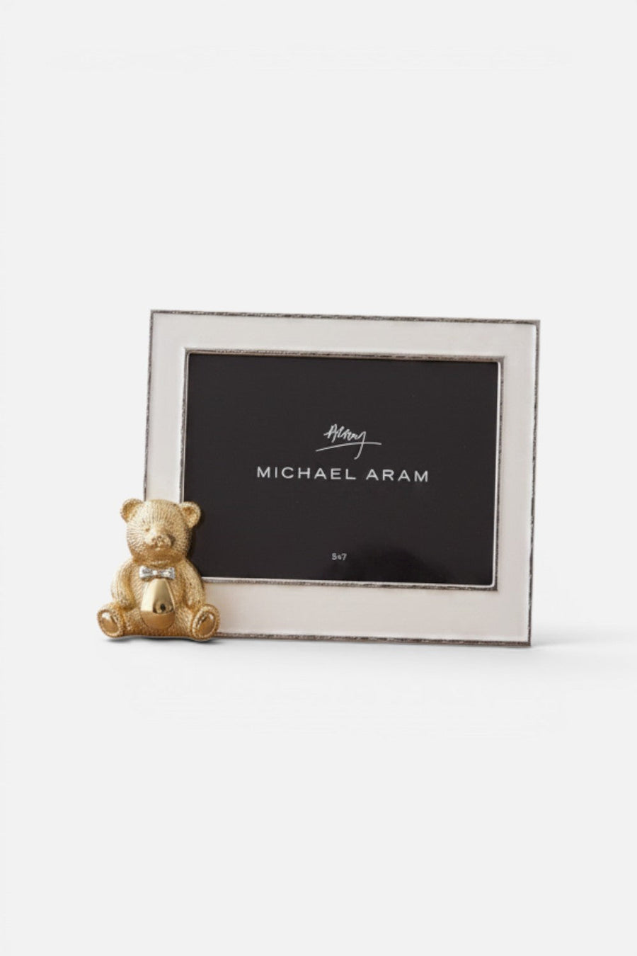 Michael Aram 5X7 Teddy Bear Picture Frame – front view