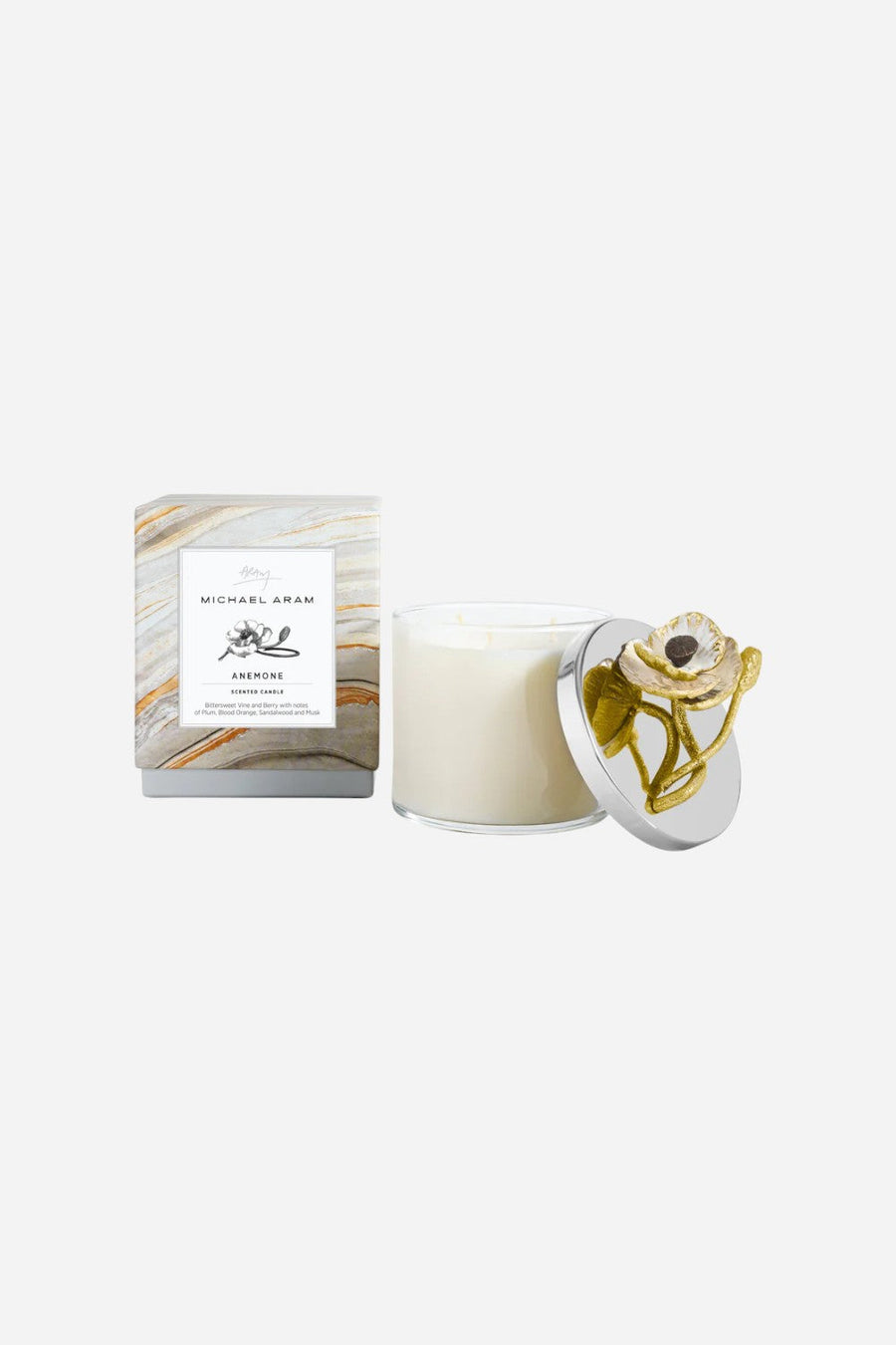 Michael Aram Anemone Candle – back view