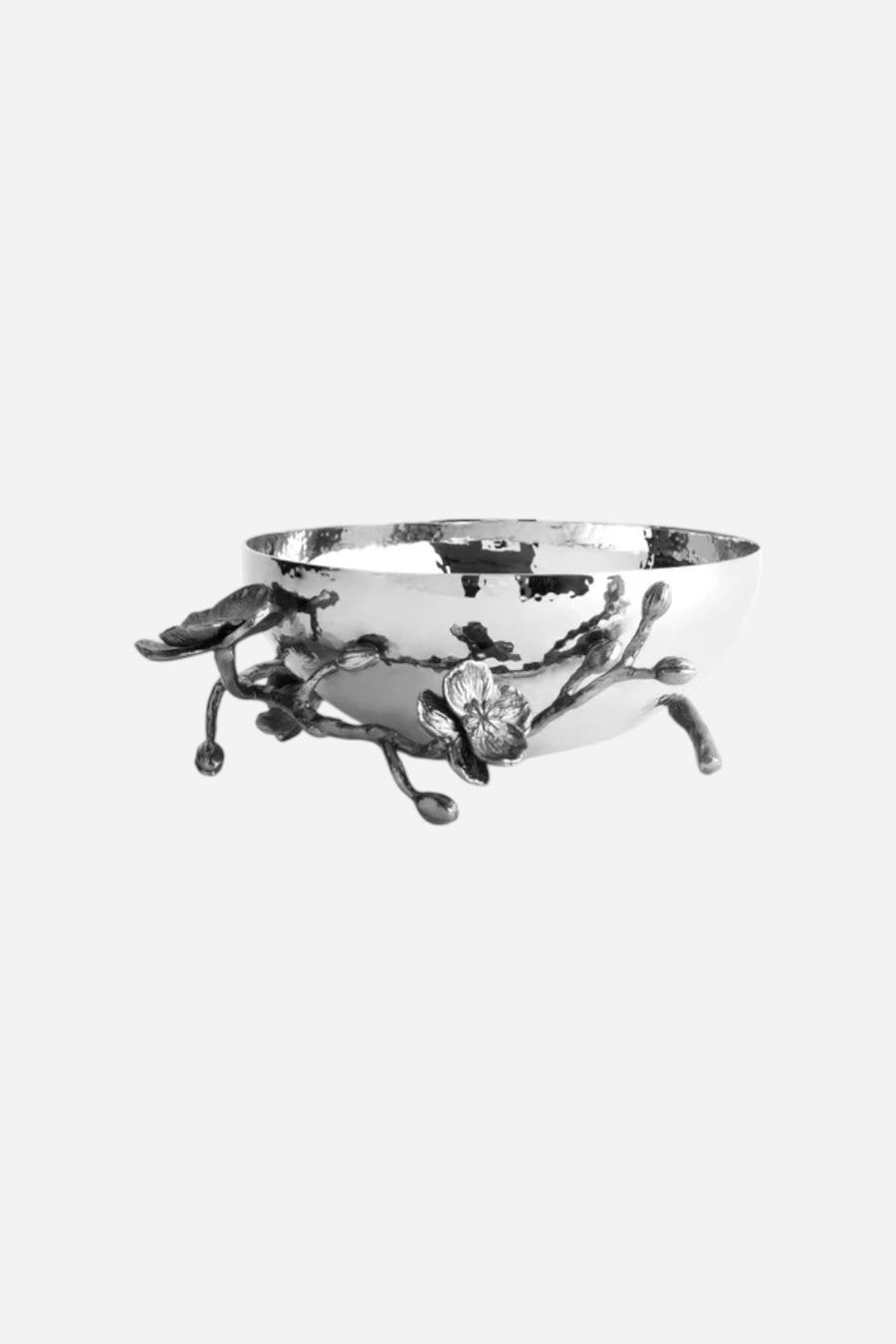 Michael Aram Black Orchid Caviar Dish with Spoon – flat lay