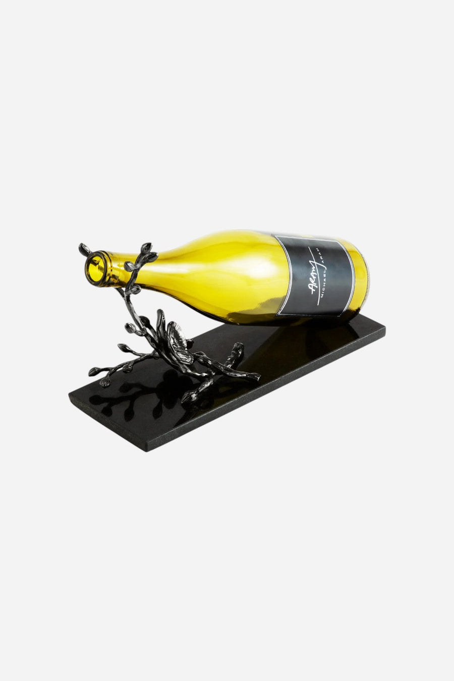 Michael Aram Black Orchid Wine Rest – front view