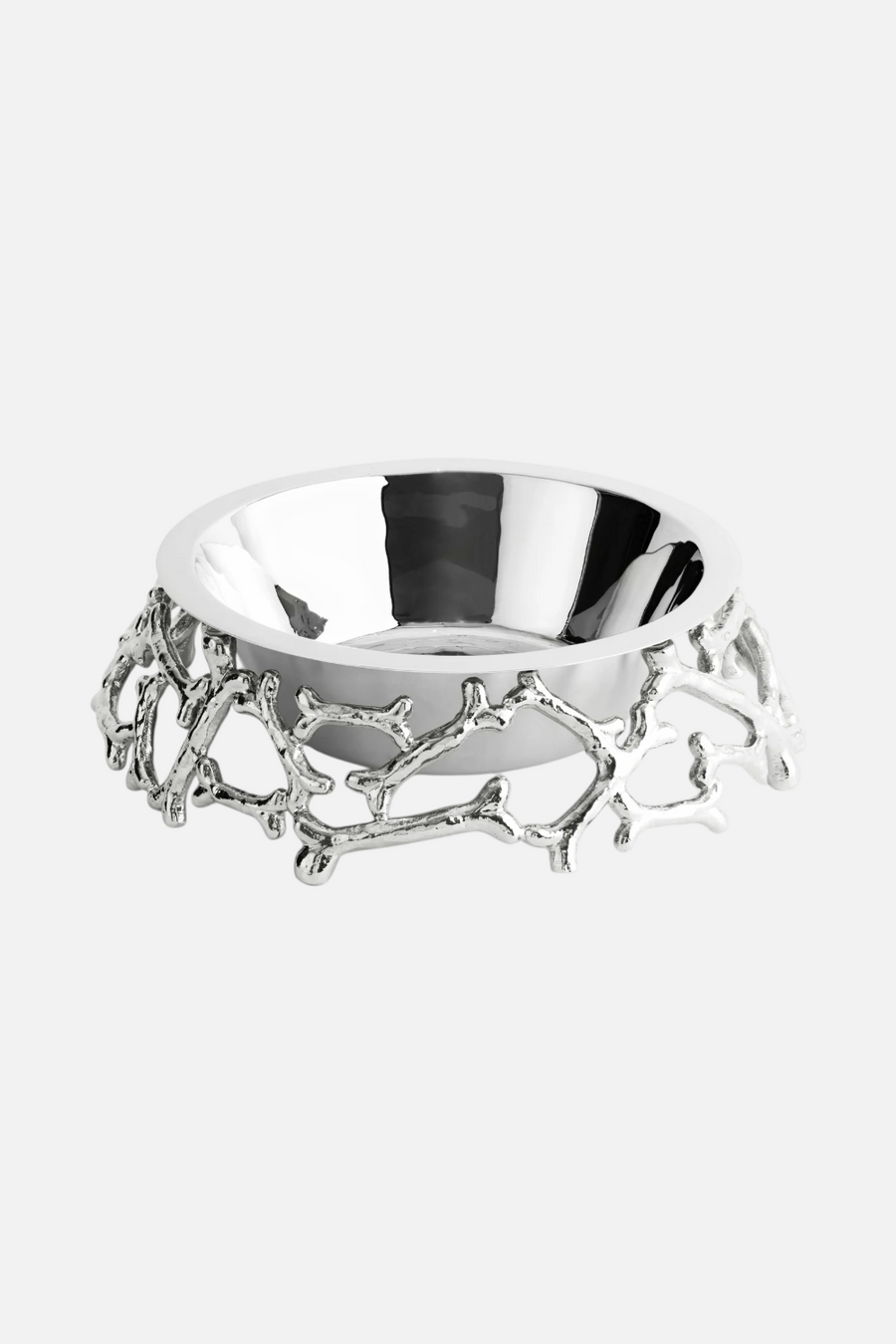 Michael Aram Bone Dog Bowl – front view