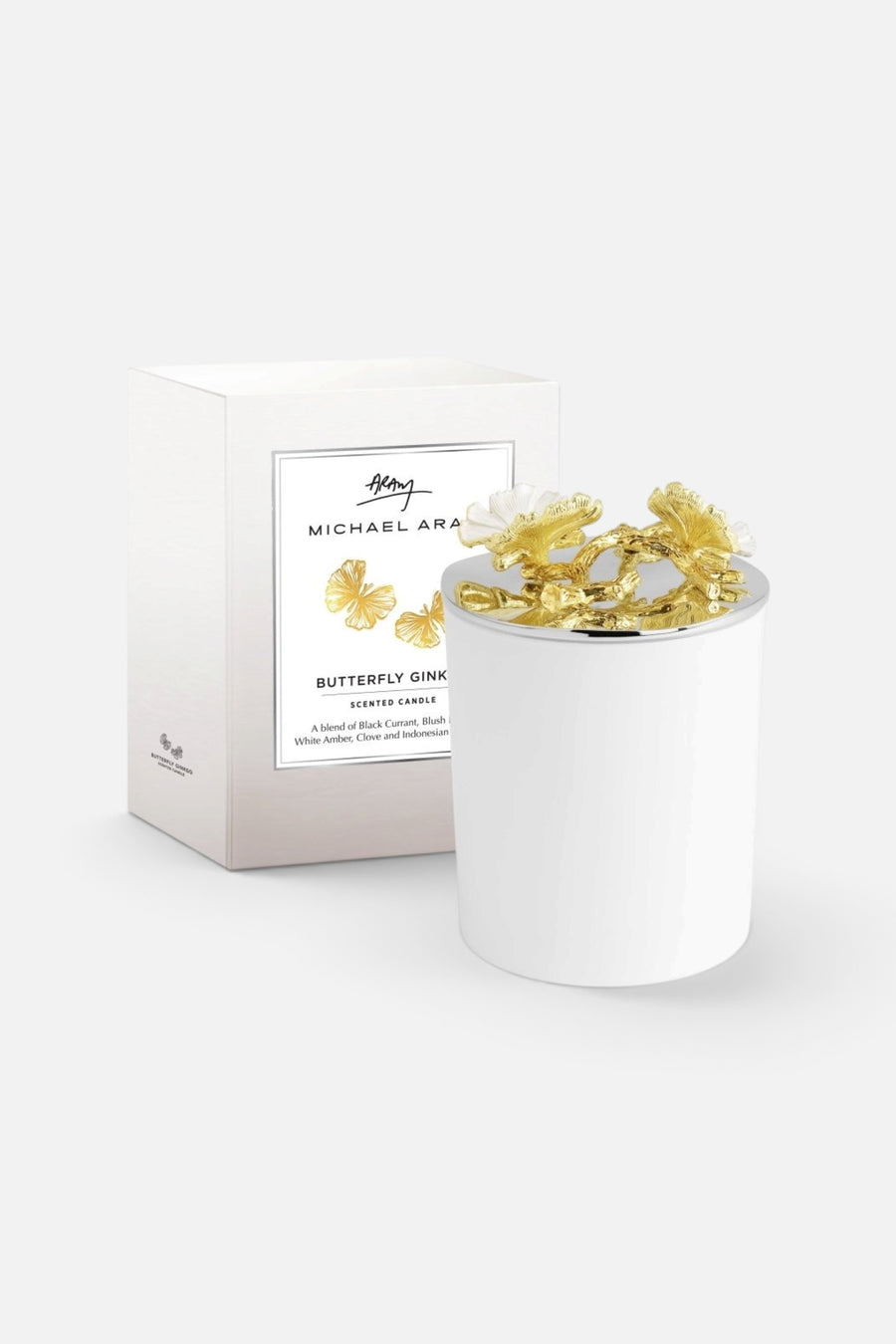 Michael Aram Butterfly Ginkgo Gold Scented Candle, 8 oz. – alternate