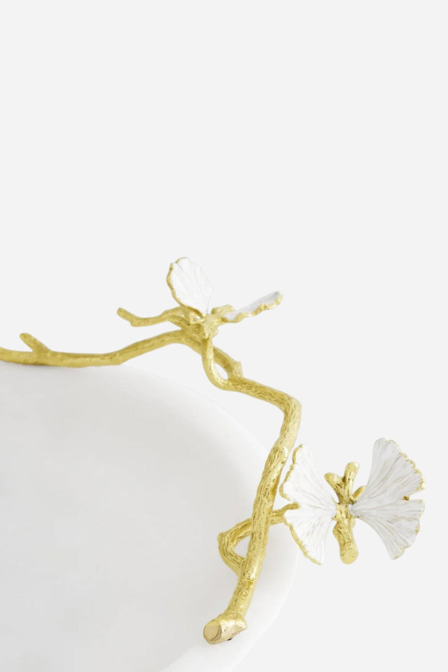 Michael Aram Butterfly Ginkgo Gold Trinket Dish – back view