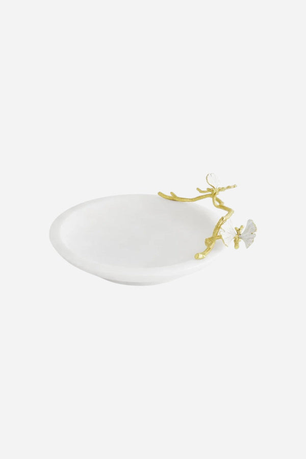 Michael Aram Butterfly Ginkgo Gold Trinket Dish