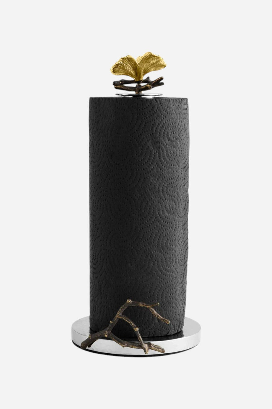 Michael Aram Butterfly Ginkgo Paper Towel Holder – front view