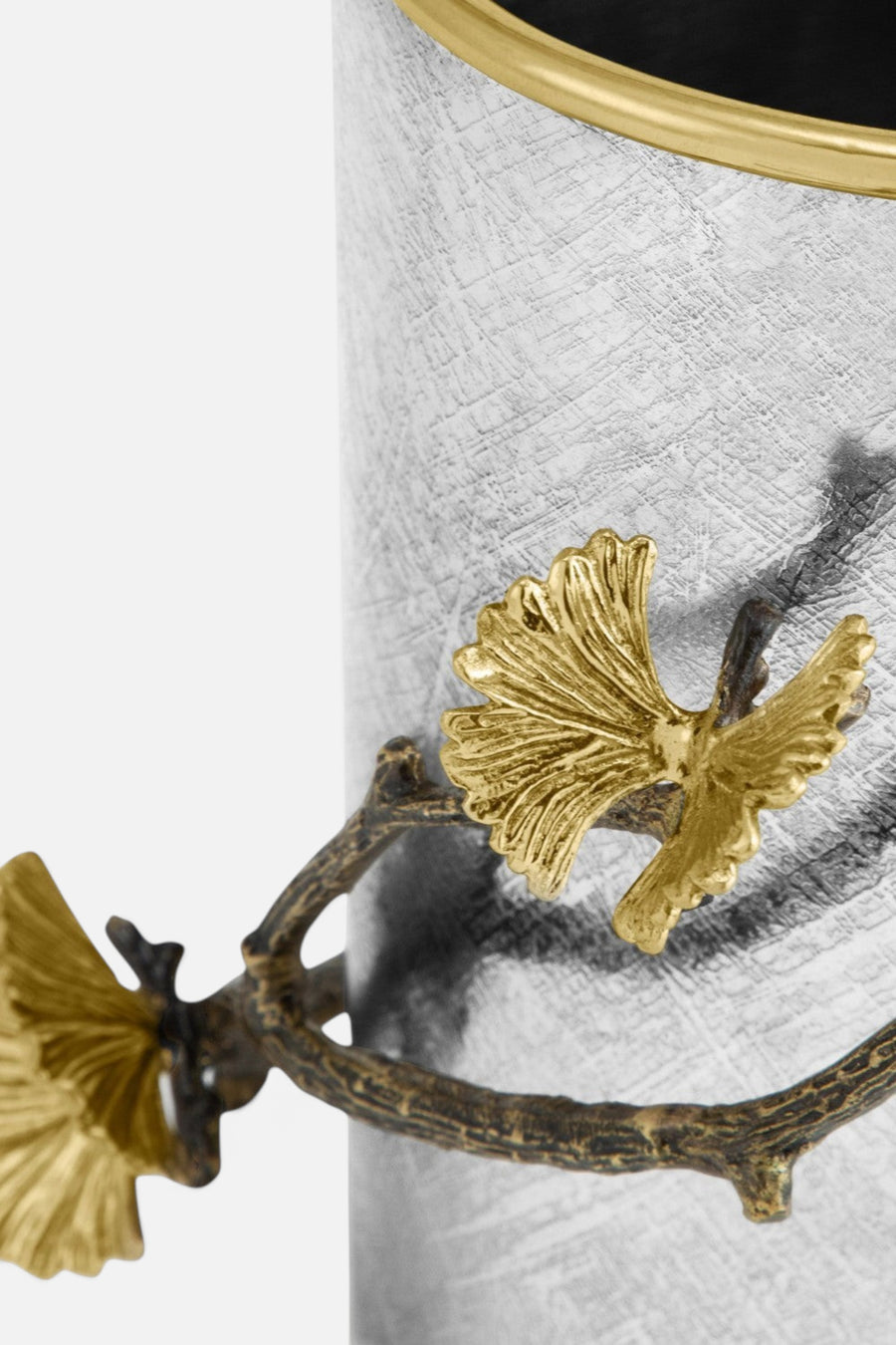 Michael Aram Butterfly Ginkgo Utensil Holder – back view