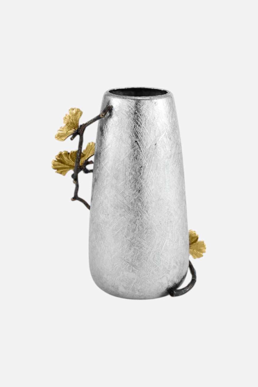 Michael Aram Butterfly Ginkgo Vase Small – side view