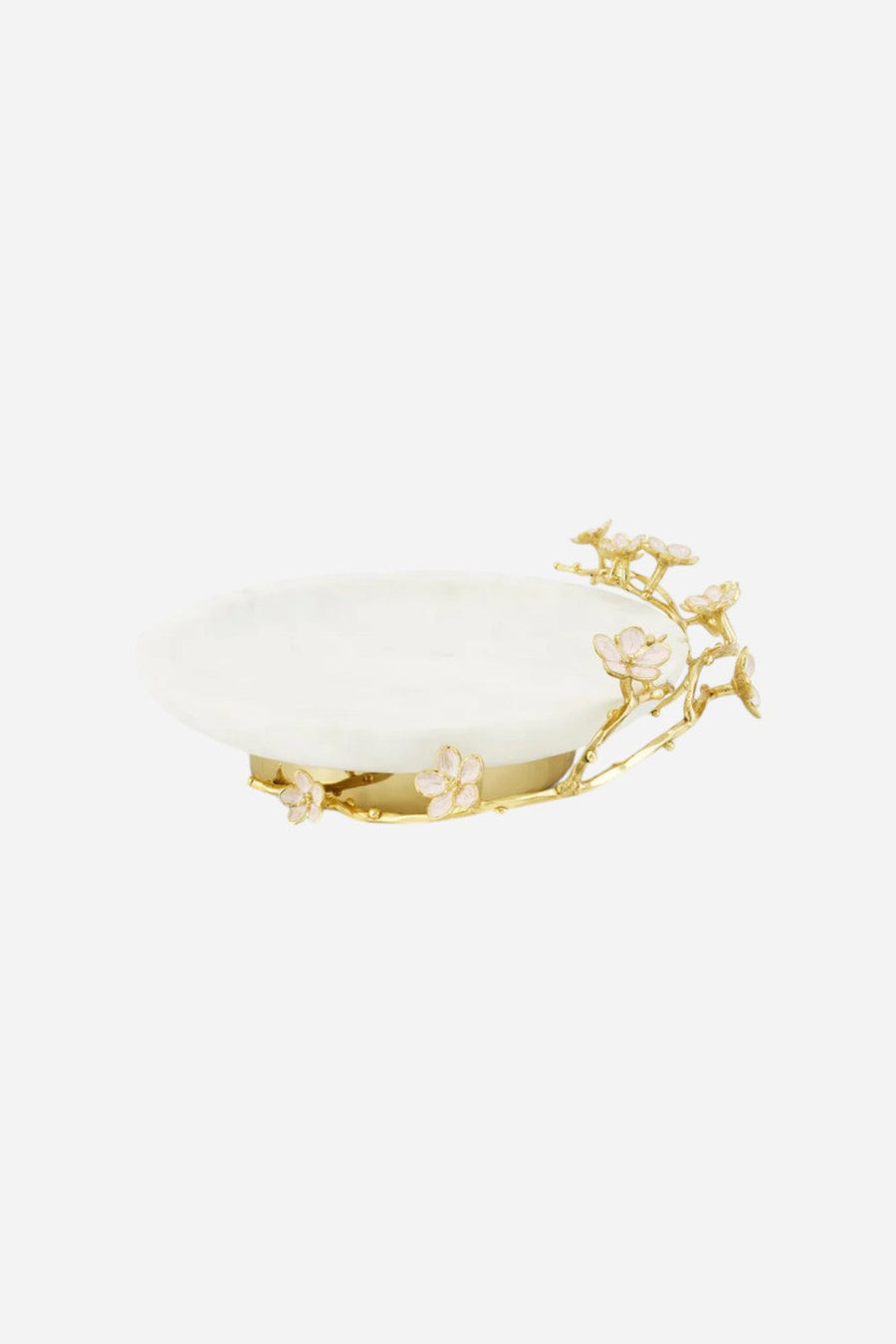 Michael Aram Cherry Blossom Trinket Tray – side view