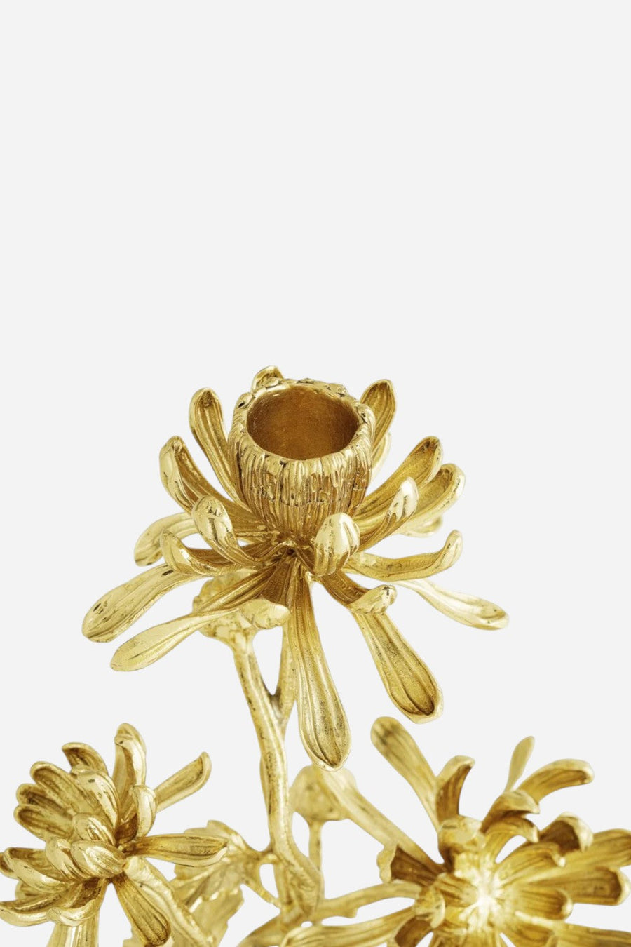 Michael Aram Dahlia Tall Candleholders S/2 – detail