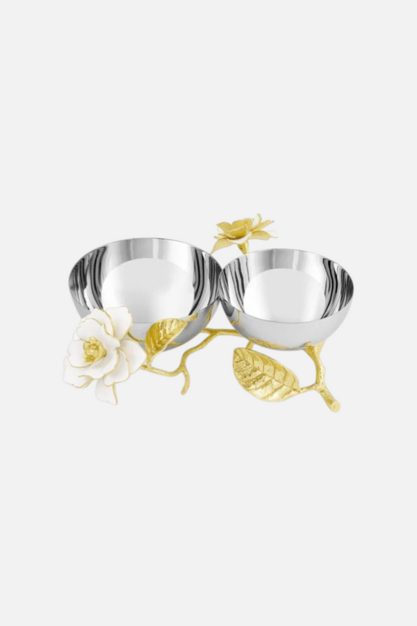 Michael Aram Gardenia Double Dish