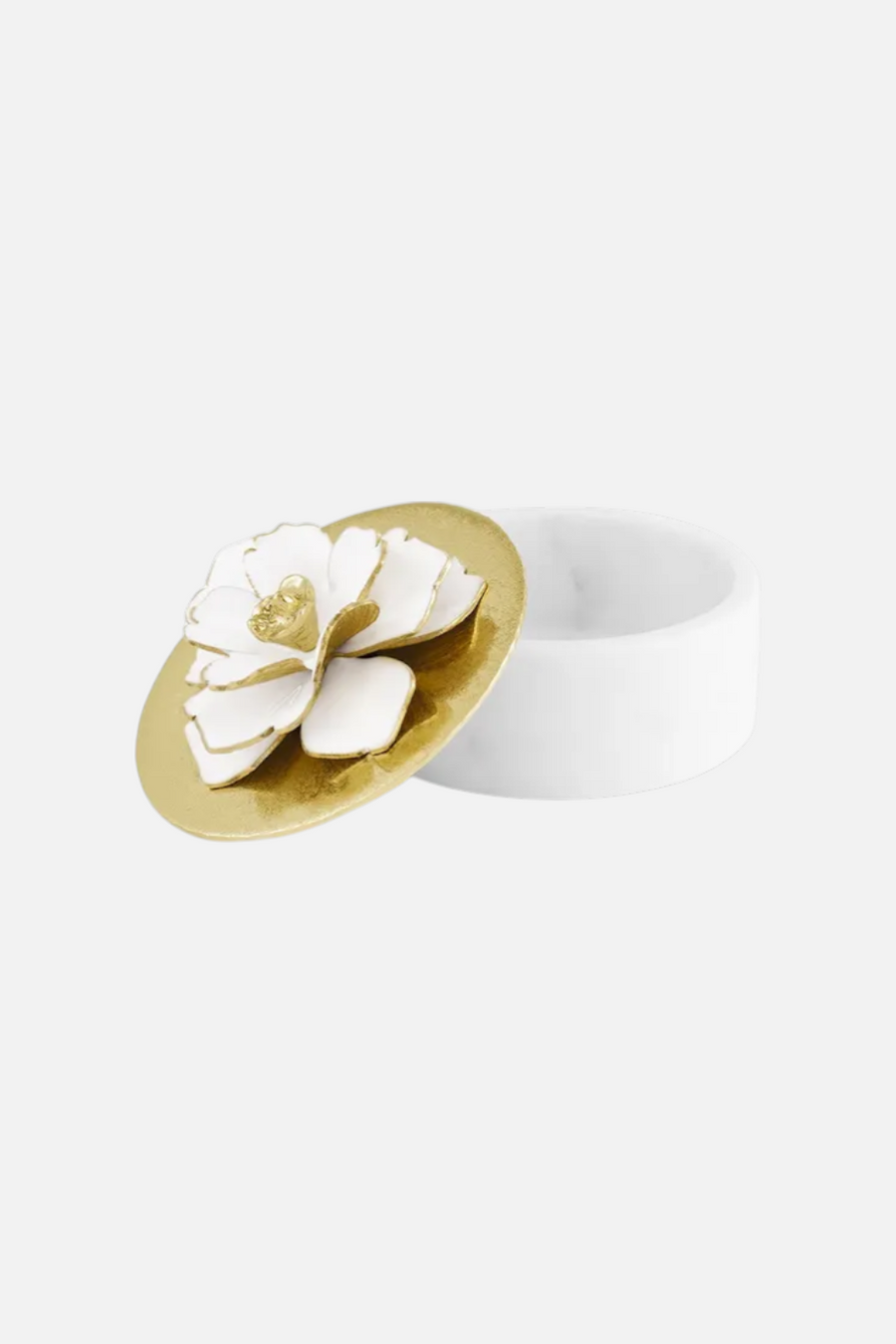 Michael Aram Gardenia Lidded Small Box – back view