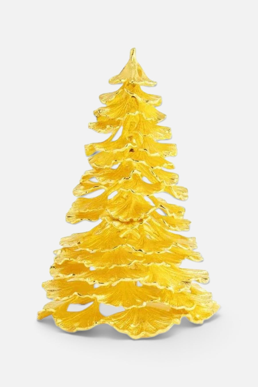 Michael Aram Ginkgo Christmas Tree in Gold, Large – alternate
