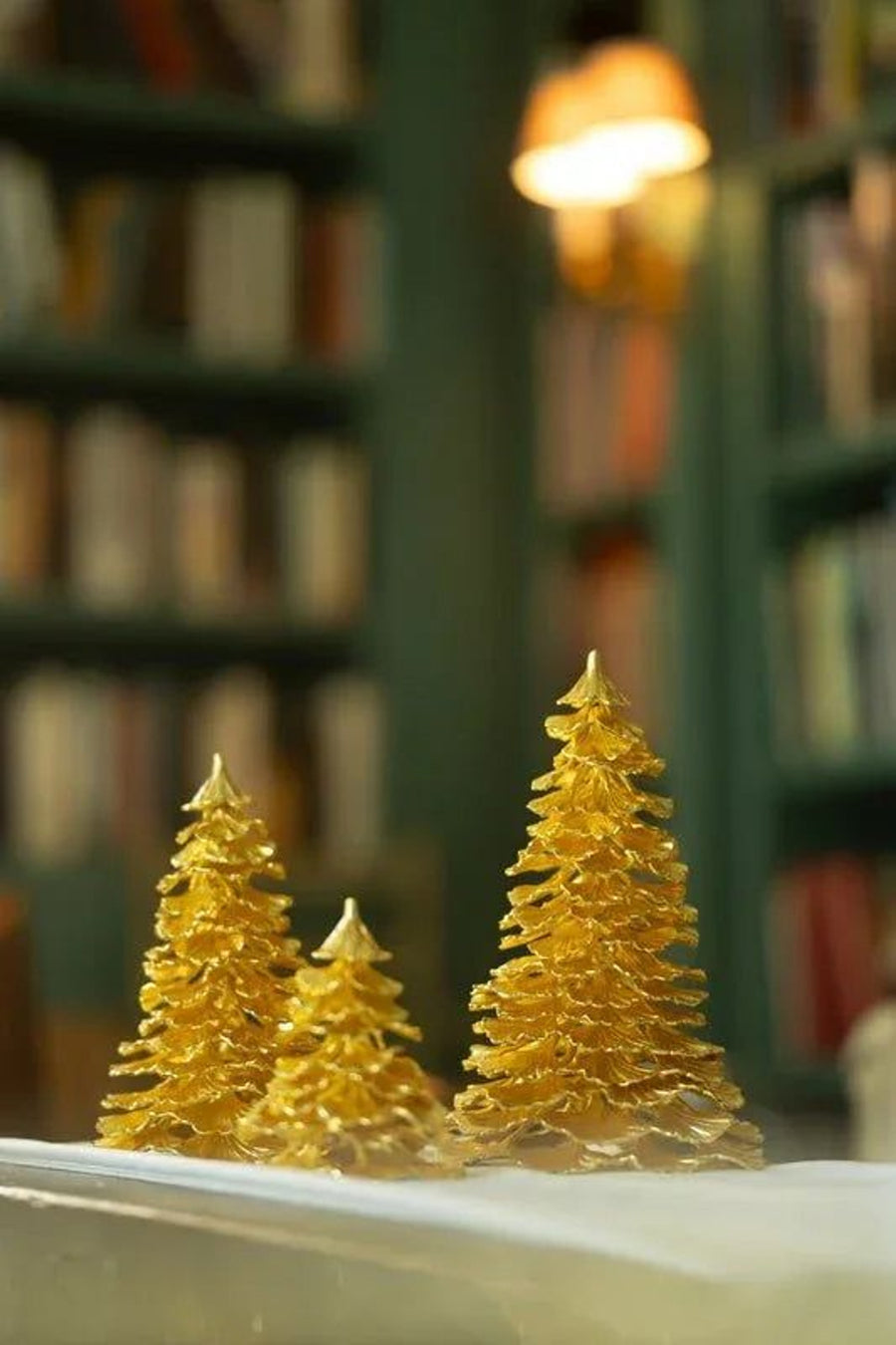 Michael Aram Ginkgo Christmas Tree in Gold, Medium – alternate