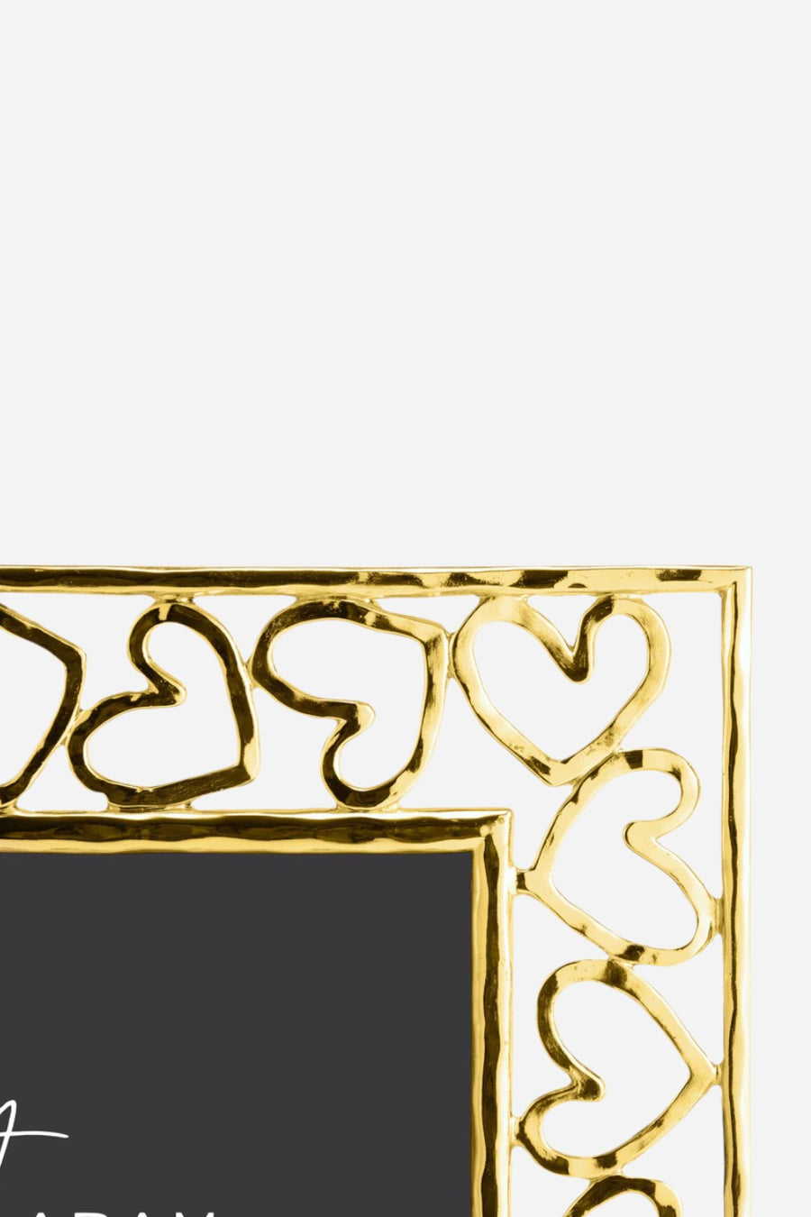 Michael Aram Heart Frame in Gold 5 x 7 – back view