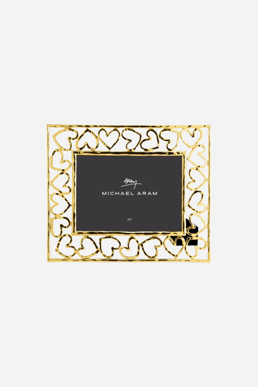 Michael Aram Heart Frame in Gold 5 x 7 – front view