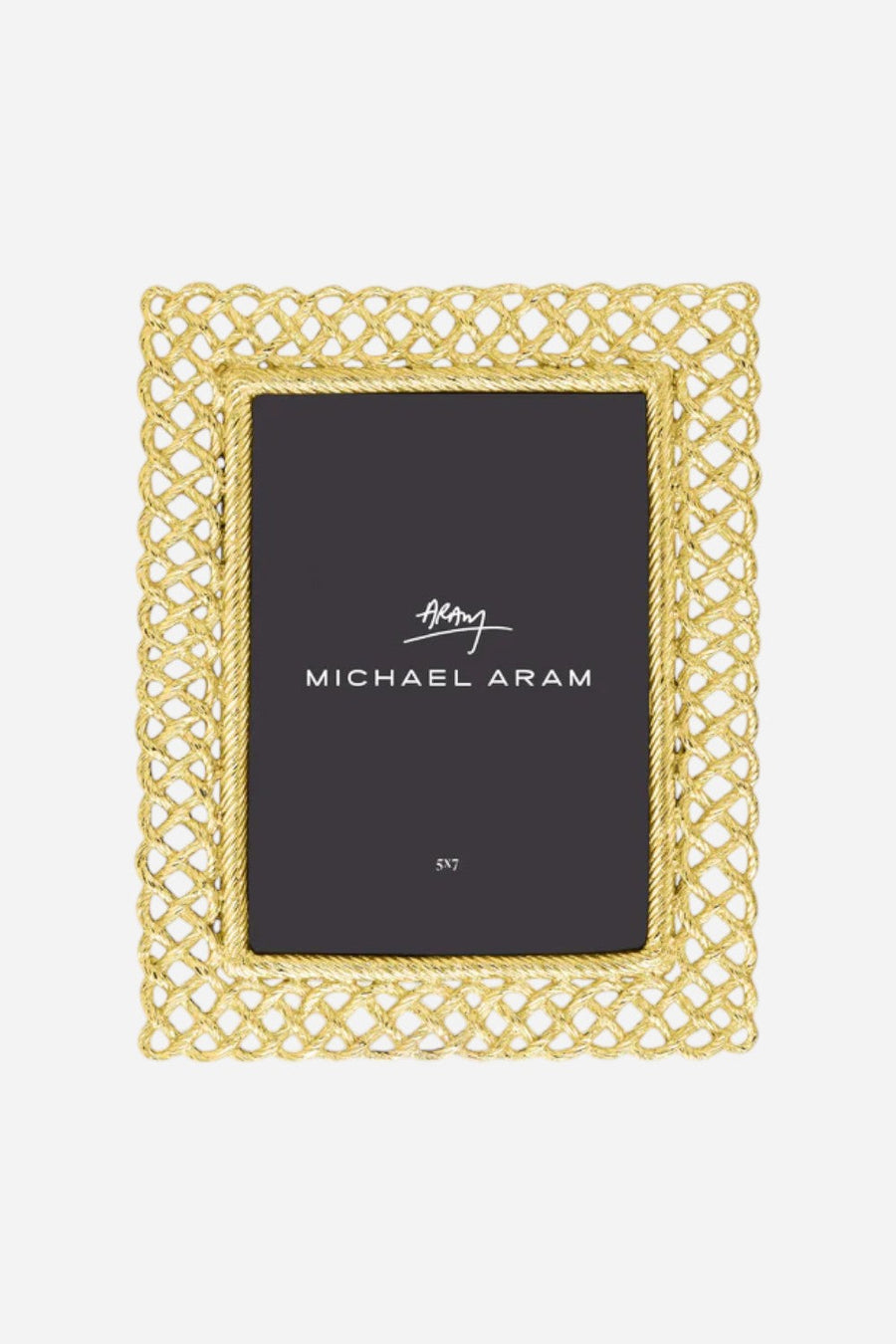 Michael Aram Love Knot Frame in Gold 5X7 – back view