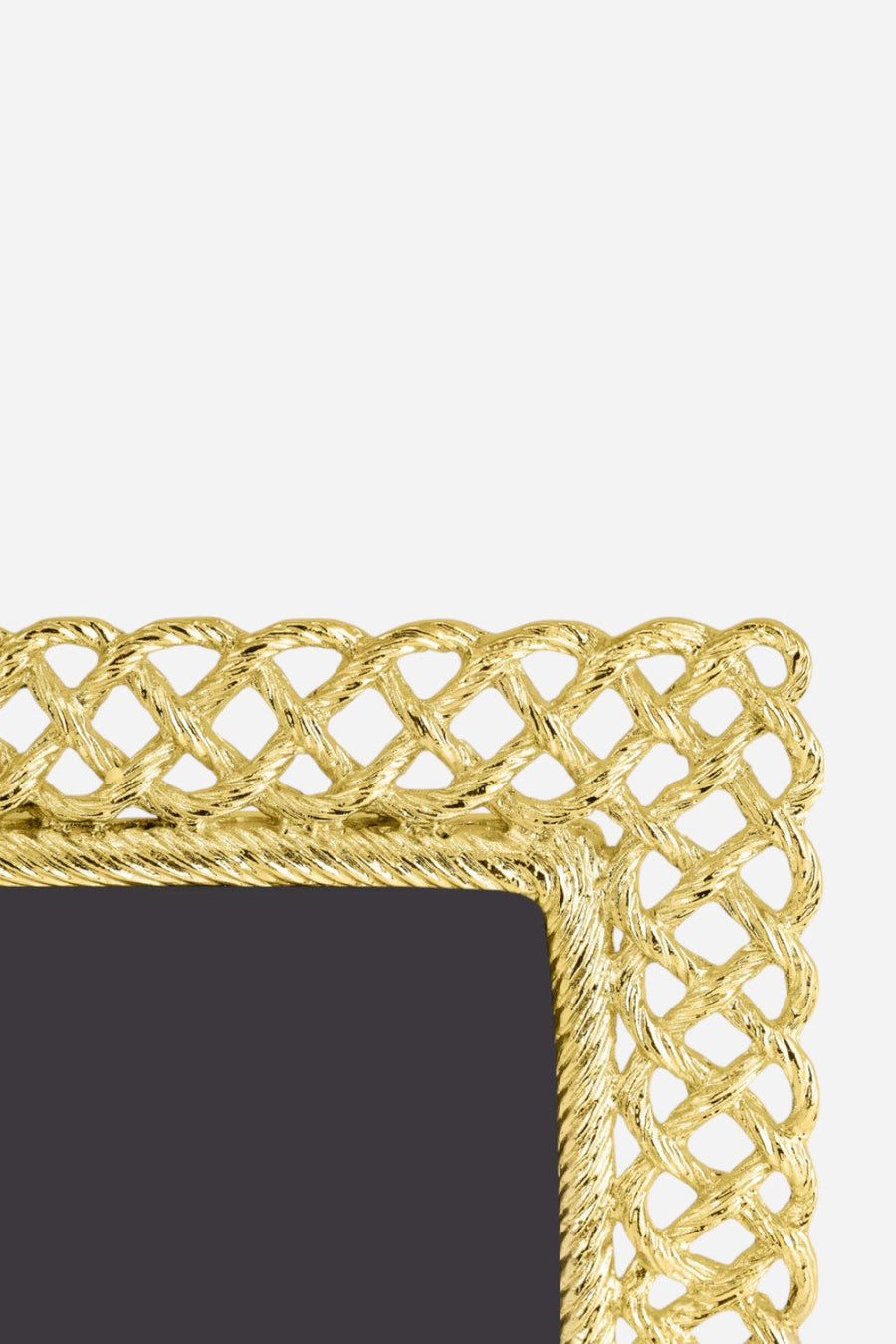 Michael Aram Love Knot Frame in Gold 5X7 – side view