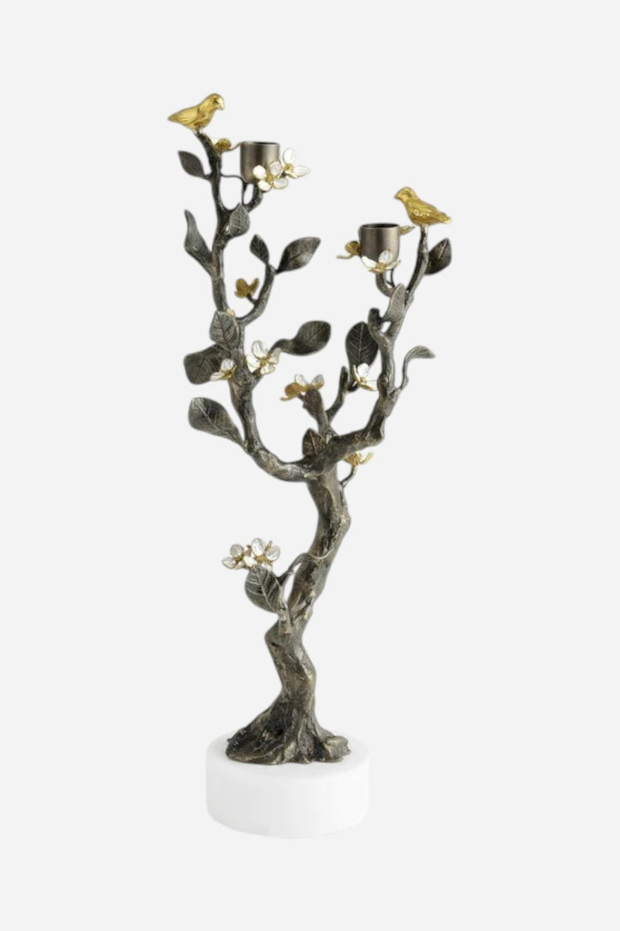 Michael Aram Lovebirds Candelabra – front view