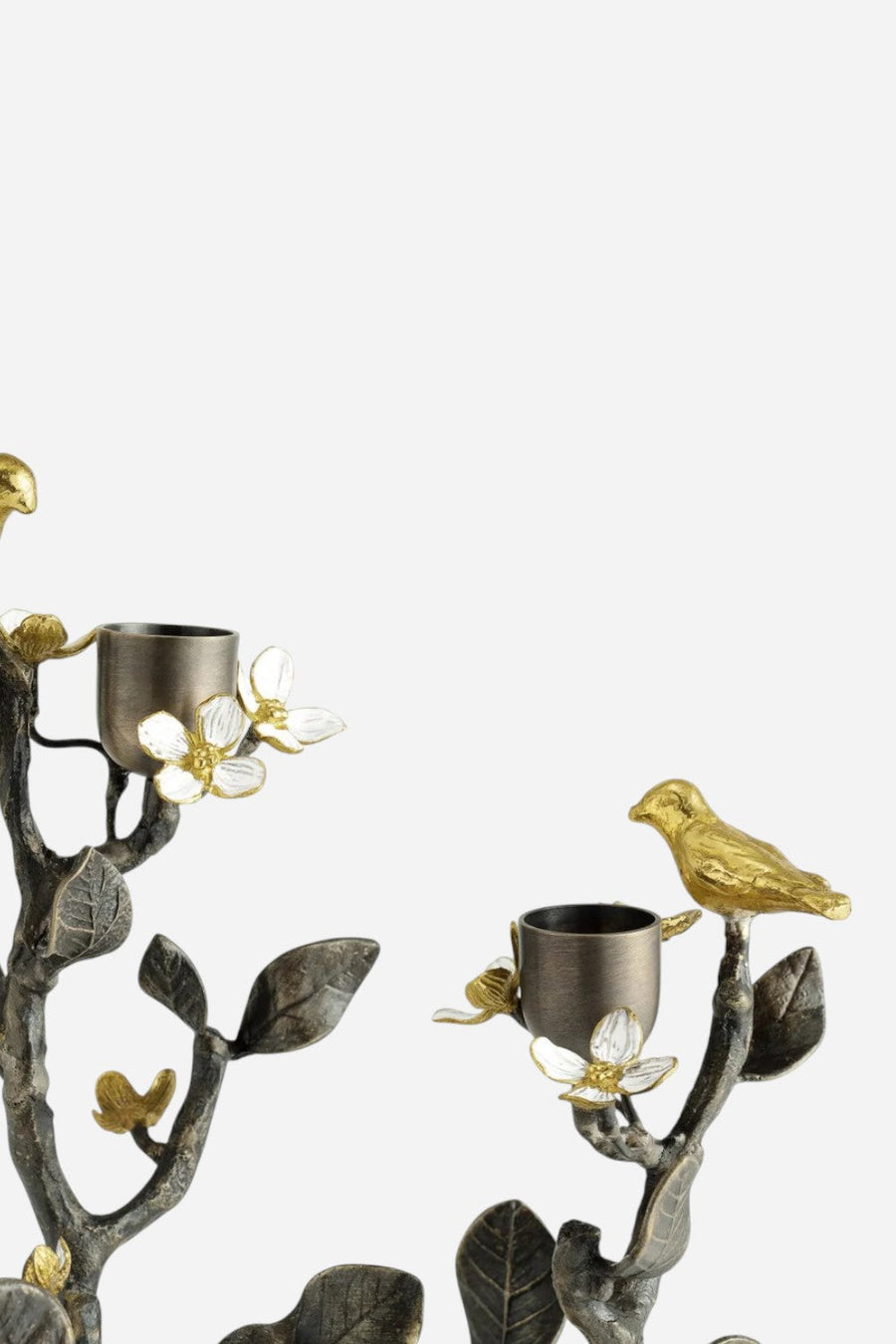 Michael Aram Lovebirds Candelabra – side view