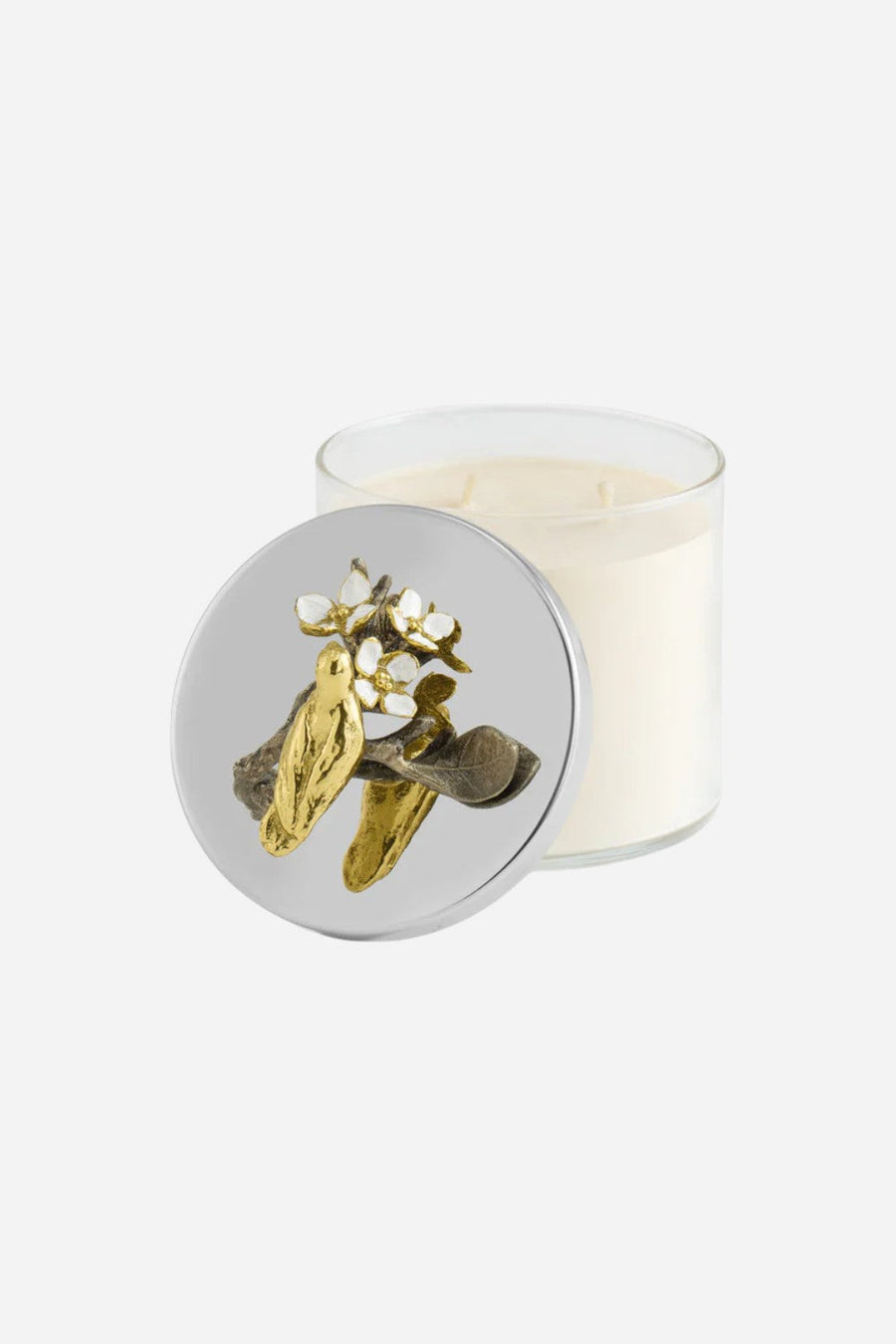Michael Aram Lovebirds Candle – back view
