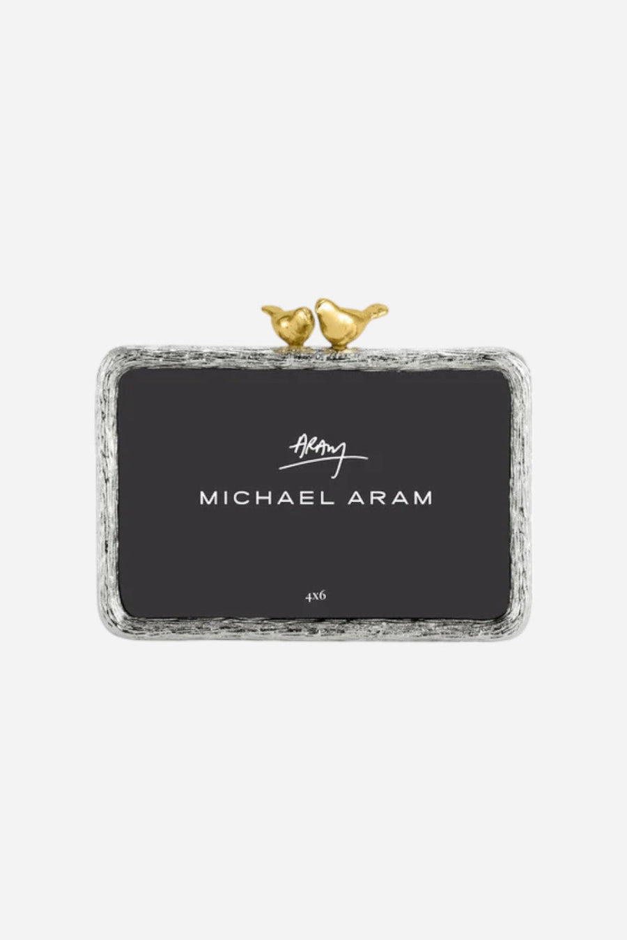 Michael Aram Lovebirds Frame - 4X6 – front view