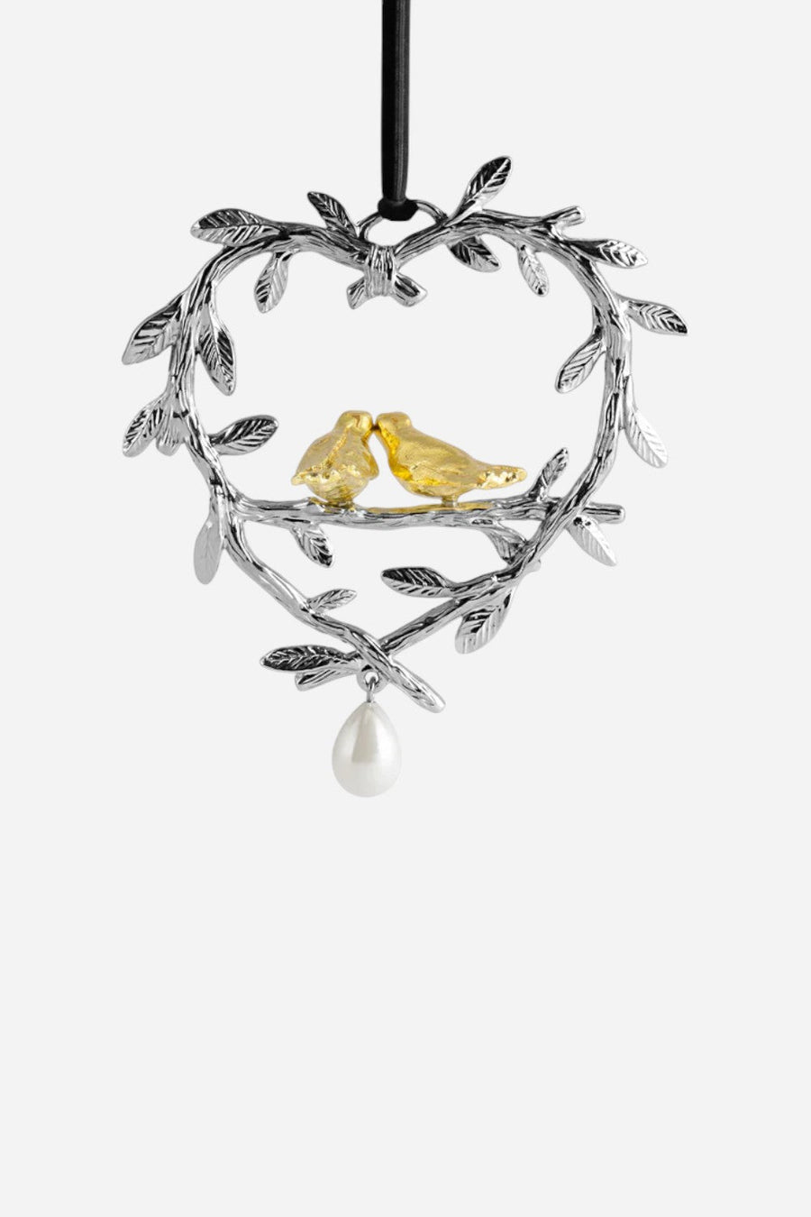 Michael Aram Lovebirds Ornament – side view
